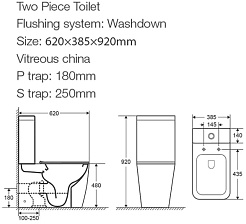 Ceruttispa Унитаз-компакт Chika CT8708 – фотография-8
